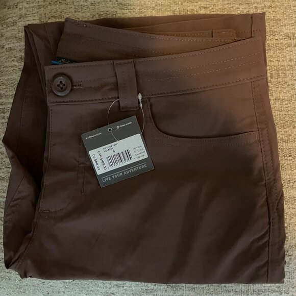 Eddie Bauer Guide Pants Mulberry Color Size 6 Women’s New - Picture 1 of 5